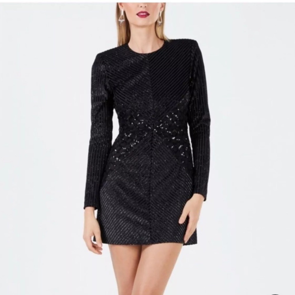 NWT BCBG MAXAZRIA BLACK DRESS 12